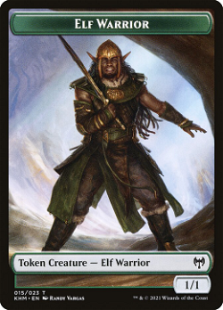 Elf Warrior Token