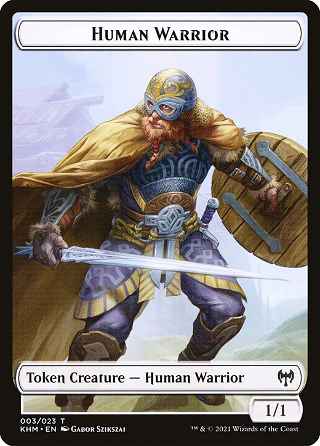 Human Warrior Token image