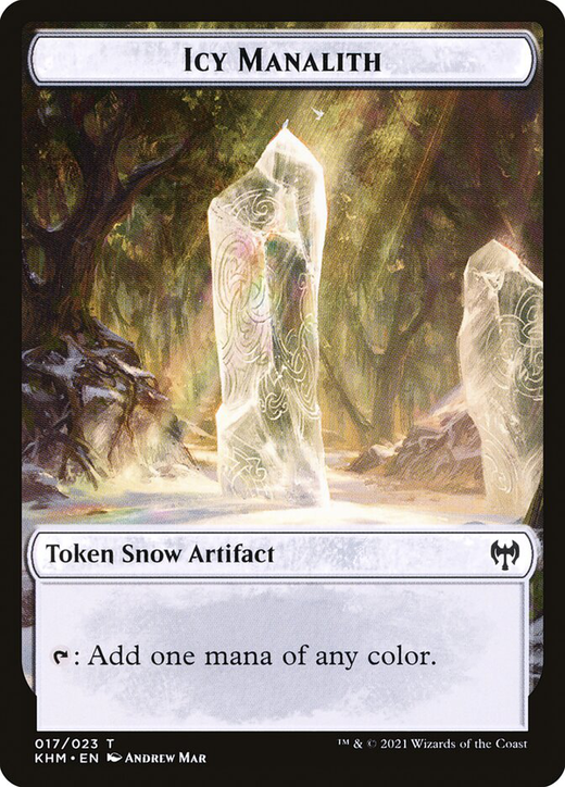 Icy Manalith Token Full hd image