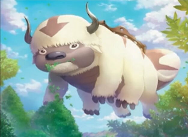 Appa, Loyal Sky Bison Crop image Wallpaper