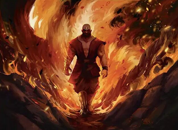 Combustion Man Crop image Wallpaper