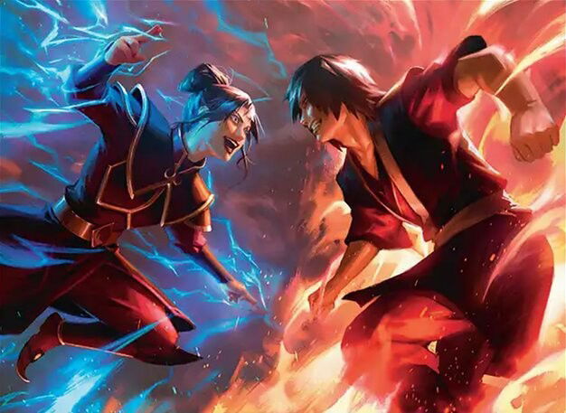 Destined Confrontation Crop image Wallpaper