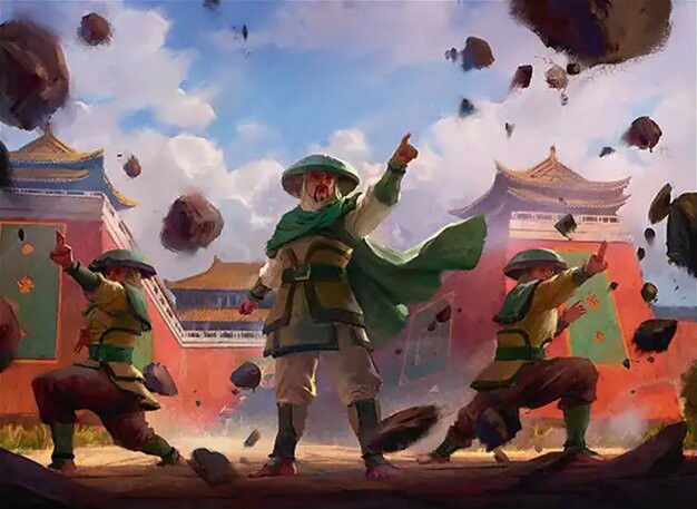 Earth Kingdom Protectors Crop image Wallpaper