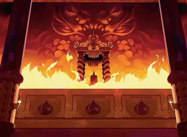Fire Nation Palace Crop image Wallpaper