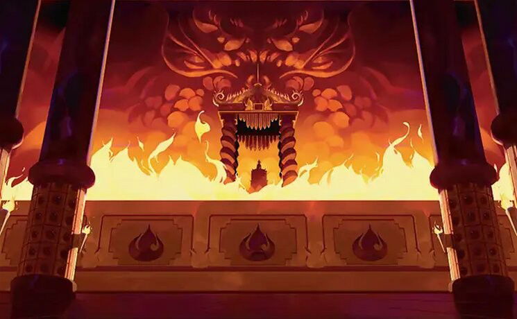 Fire Nation Palace Crop image Wallpaper