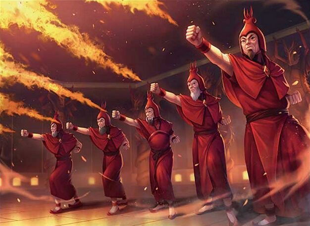 Fire Sages Crop image Wallpaper