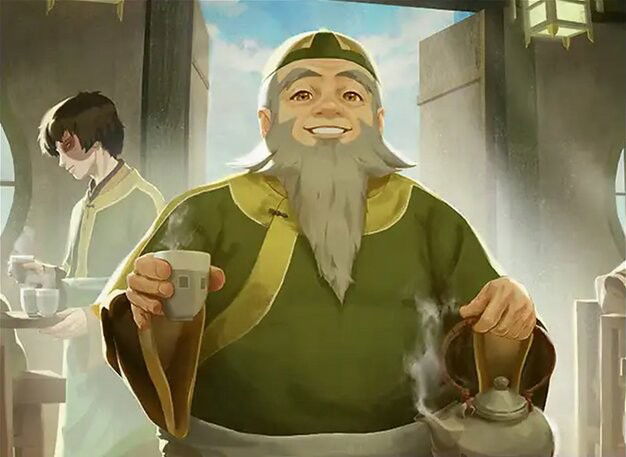 Iroh, Tea Master Crop image Wallpaper
