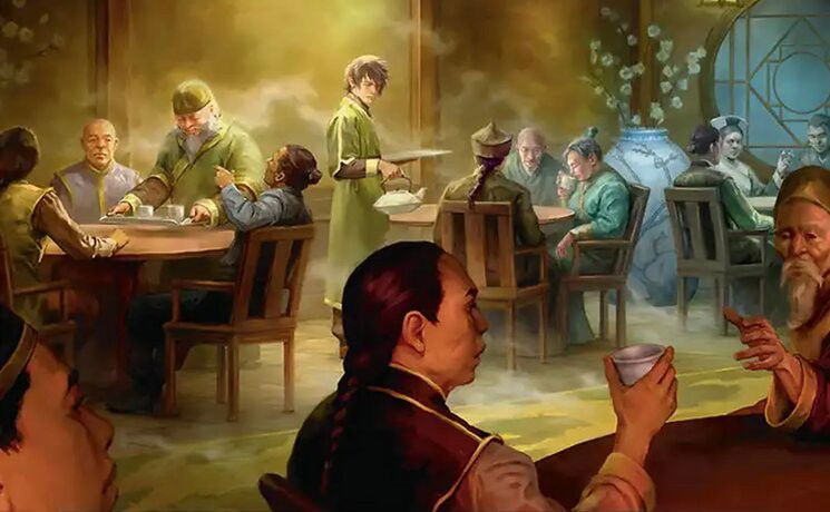 Jasmine Dragon Tea Shop Crop image Wallpaper