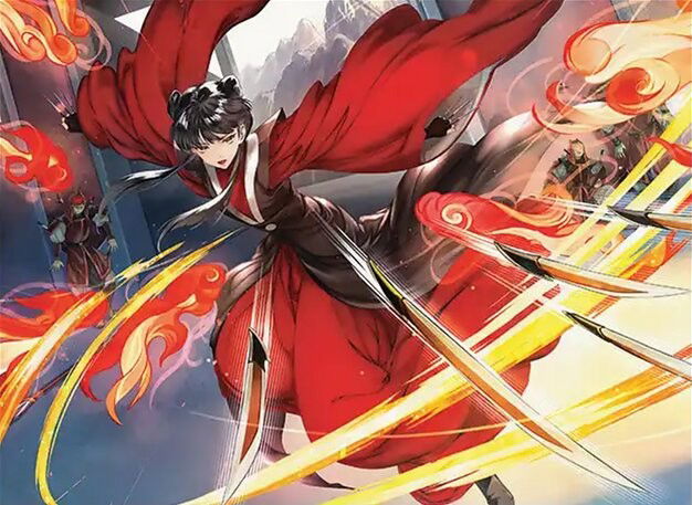 Mai, Scornful Striker Crop image Wallpaper