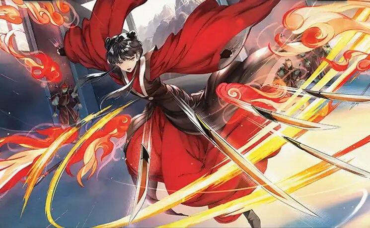 Mai, Scornful Striker Crop image Wallpaper