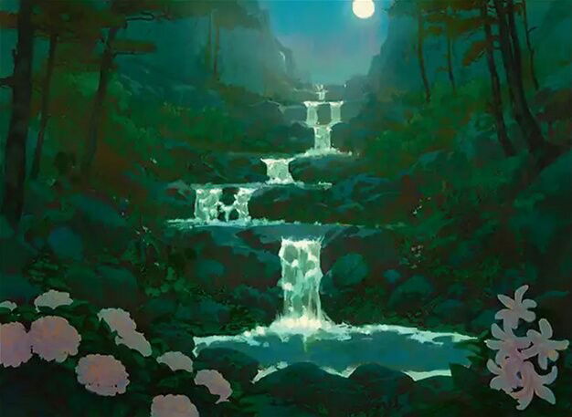 Meditation Pools Crop image Wallpaper