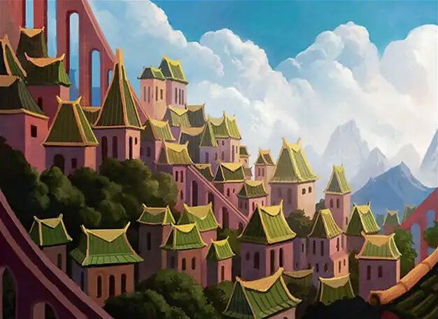 Omashu City Crop image Wallpaper