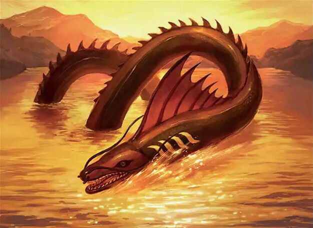 The Unagi of Kyoshi Island Crop image Wallpaper