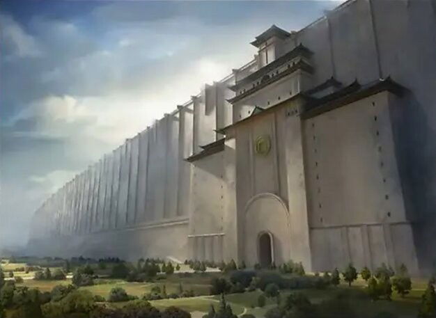 The Walls of Ba Sing Se Crop image Wallpaper
