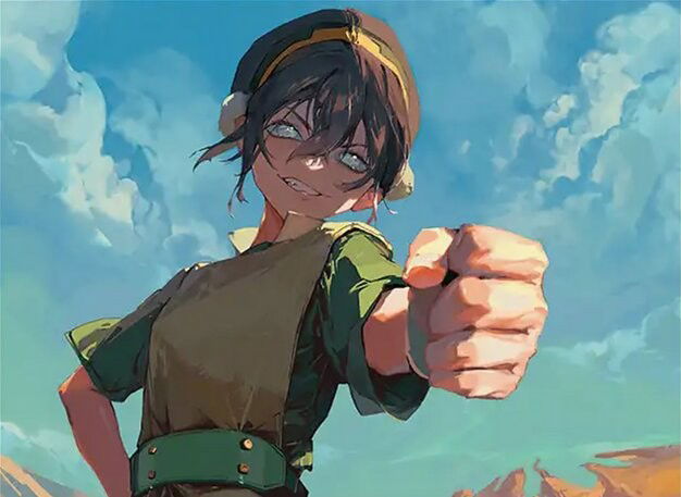 Toph, Hardheaded Teacher Crop image Wallpaper