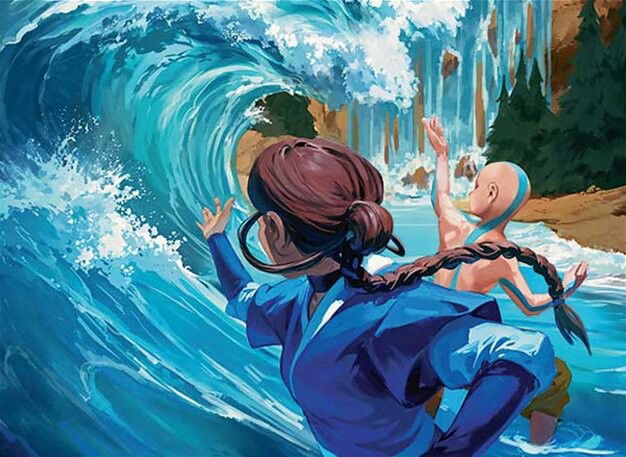 Waterbending Lesson Crop image Wallpaper