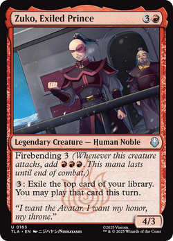 Zuko, Exiled Prince image