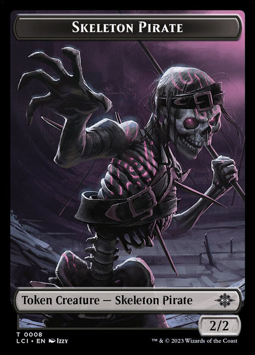 Skeleton Pirate Token Full hd image