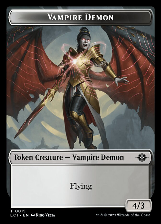 Vampire Demon Token Full hd image
