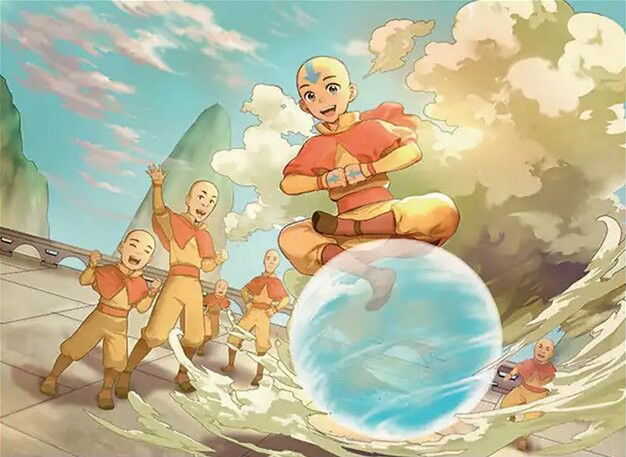 Aang, A Lot to Learn Crop image Wallpaper