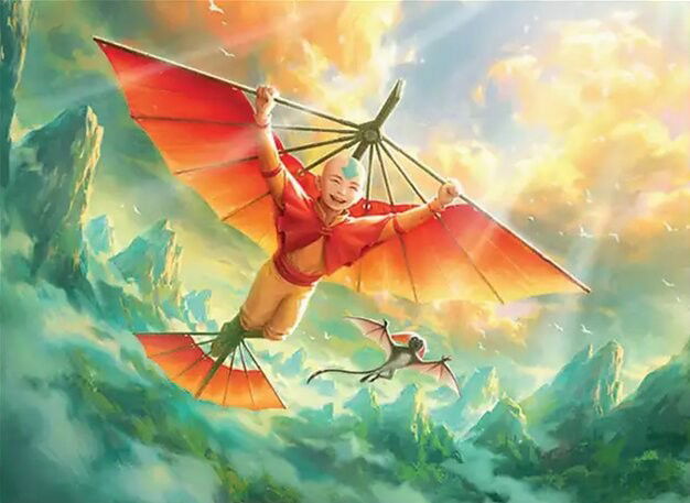 Aang, Air Nomad Crop image Wallpaper