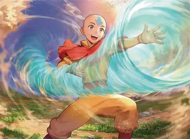 Aang, Airbending Master Crop image Wallpaper