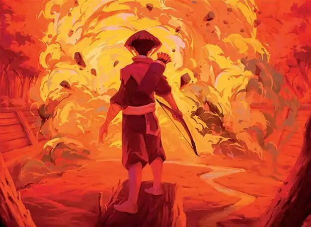 Explosive Shot Crop image Wallpaper