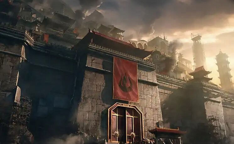 Fire Nation Occupation Crop image Wallpaper