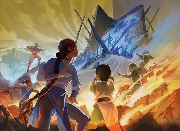 Frantic Confrontation Crop image Wallpaper