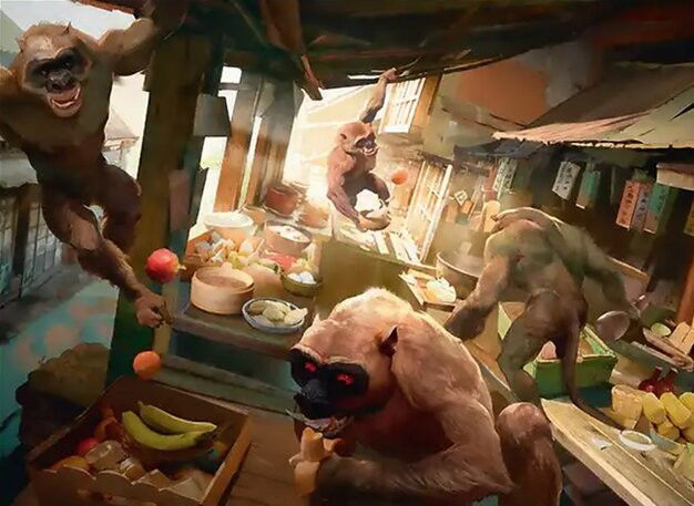 Hog-Monkey Rampage Crop image Wallpaper