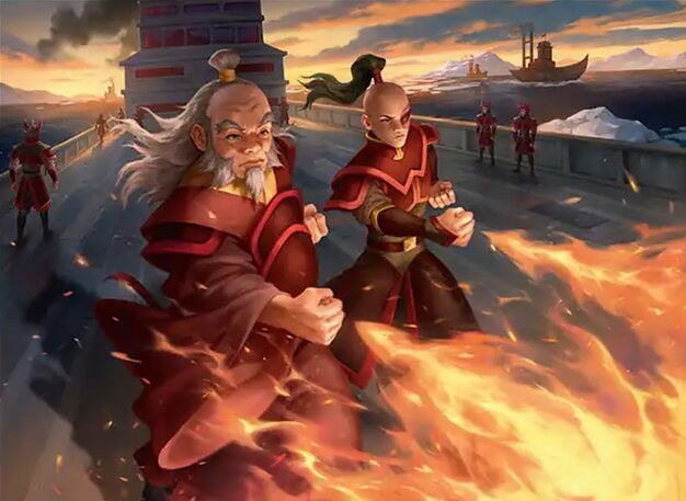 Iroh, Firebending Instructor Crop image Wallpaper