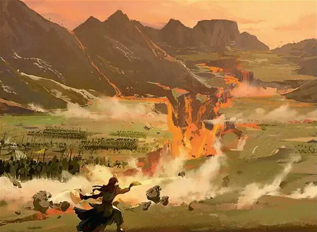 Tectonic Split Crop image Wallpaper