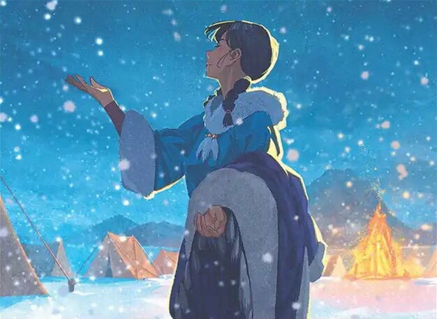 Wolf Cove Villager Crop image Wallpaper