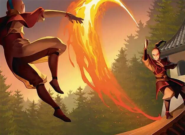 Zuko's Offense Crop image Wallpaper