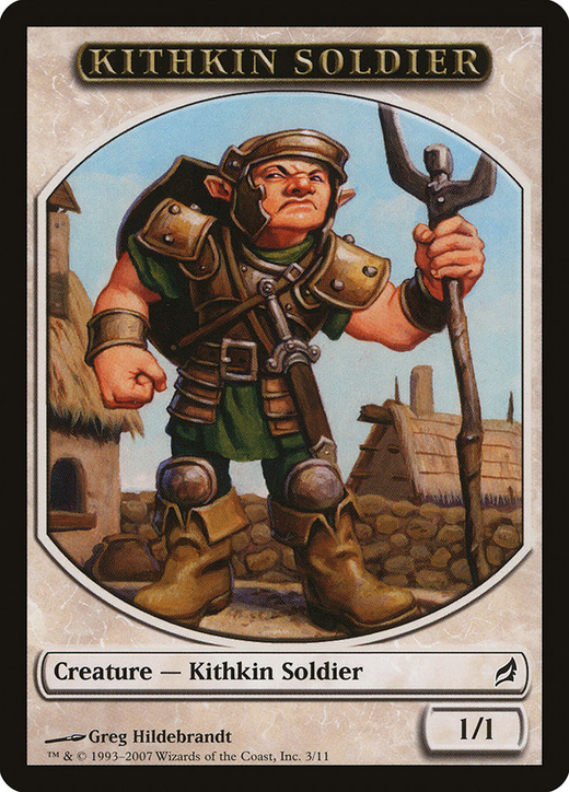 Kithkin Soldier Token Full hd image