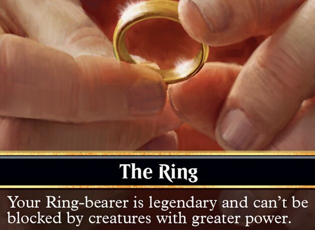 The Ring Card // The Ring Tempts You Card Crop image Wallpaper