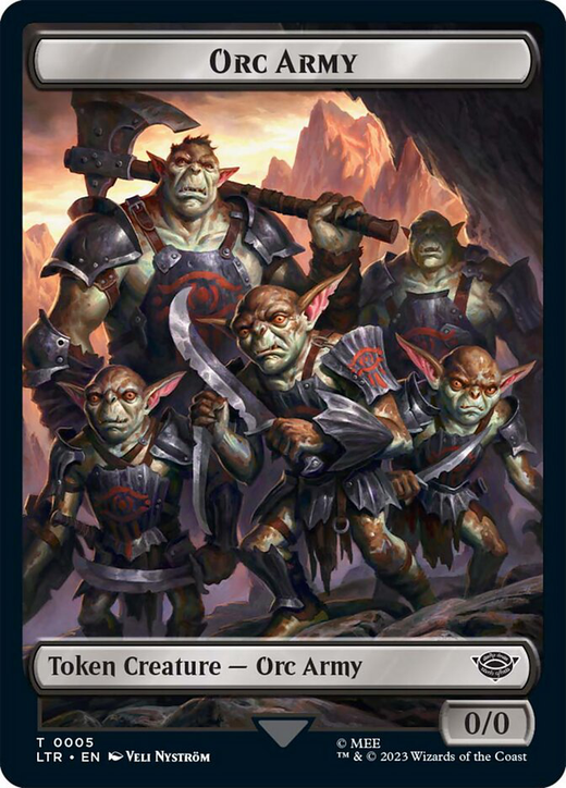 Orc Army Token | Magic: the Gathering MTG Cards