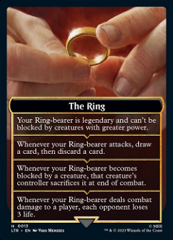 The Ring Card // The Ring Tempts You Card image