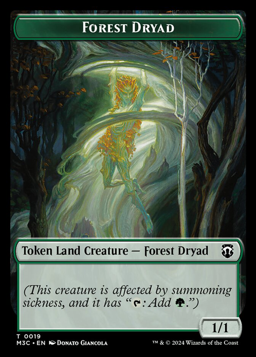 Forest Dryad Token Full hd image