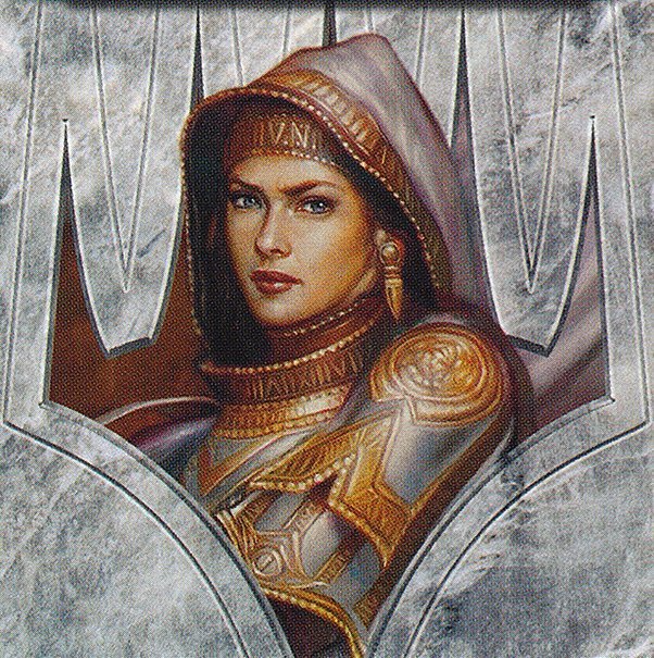 Elspeth, Knight-Errant Emblem Crop image Wallpaper