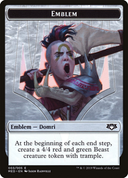 Domri, Chaos Bringer Emblem image