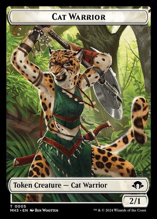 Cat Warrior Token Full hd image