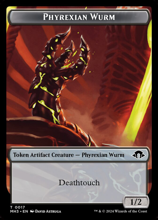 Phyrexian Wurm Token Full hd image