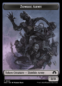 Zombie-Armee-Token
