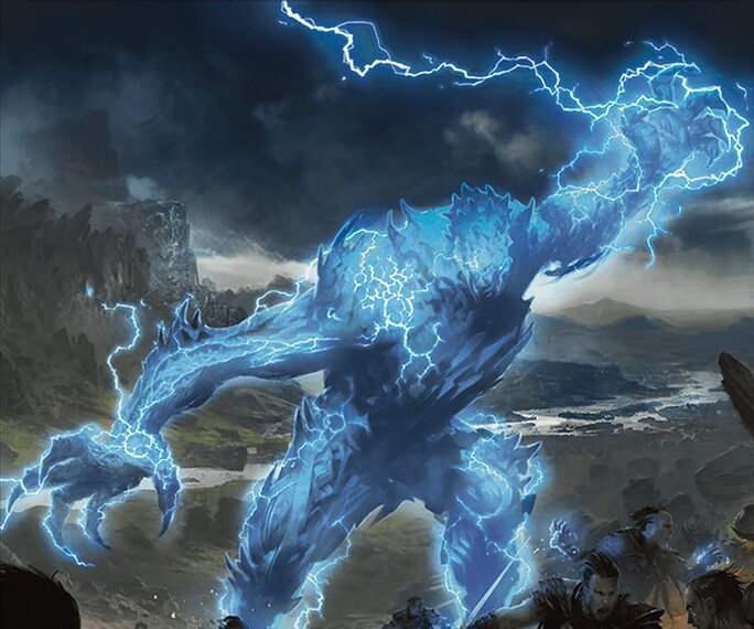 Lightning Rager Token Crop image Wallpaper