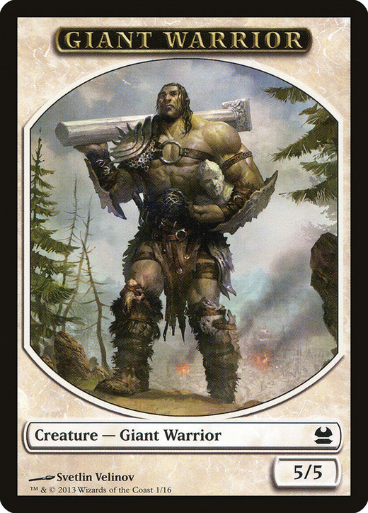Giant Warrior Token Full hd image