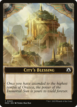 City's Blessing Card