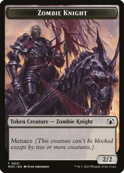 Zombie Knight Token image