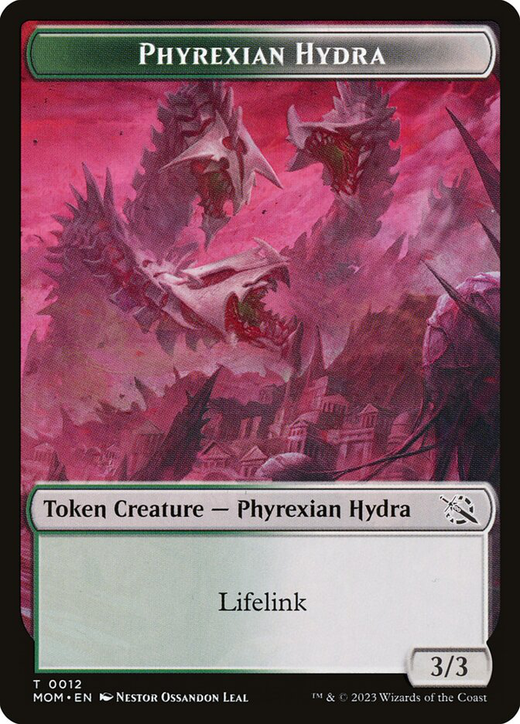 Phyrexian Hydra Token | Magic: the Gathering MTG Cards