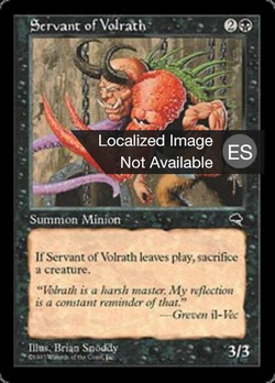 Sirviente de Volrath